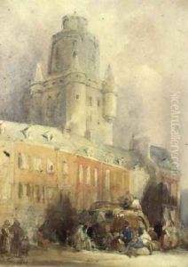 The Belfry at Boulogne by Thomas Shotter Boys