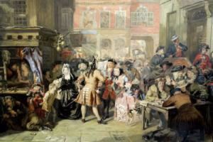 Scena Popolare Settecentesca by Charles Horwell Woodman