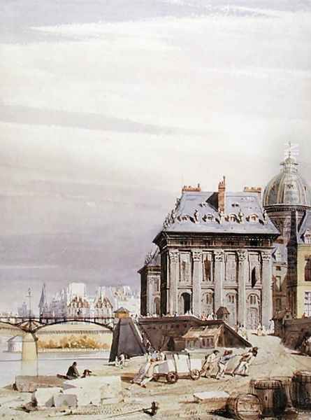L'Institut de France, Paris, 1830 - view 1
