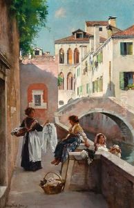 Laundry Girls In Venice