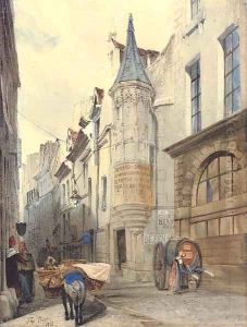 Maison de l'Amiral Coligny, Rue Bailleul, Paris, France