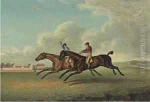 A Race At Bush Hill by John Archibald Woodside Sr.