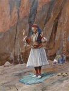 Albanian Borderguard At Prayer Albanian Borderguard At Prayer