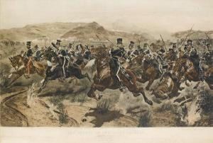 The Charge Of The Light Brigade by Richard Caton Woodville
