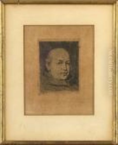 "portrait Of Aman In A Monk's Robe" - view 1