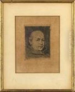 "portrait Of Aman In A Monk's Robe" "portrait Of Aman In A Monk's Robe"
