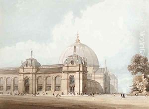 The International Exhibition Building, South Kensington, 1862
