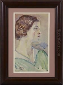 Portrait Of Marcelle Leverich Portrait Of Marcelle Leverich