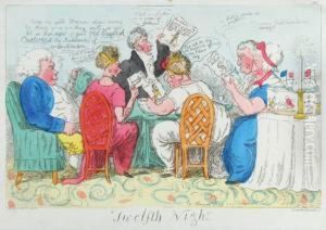 A Good Group Of Satires by George Moutard Woodward