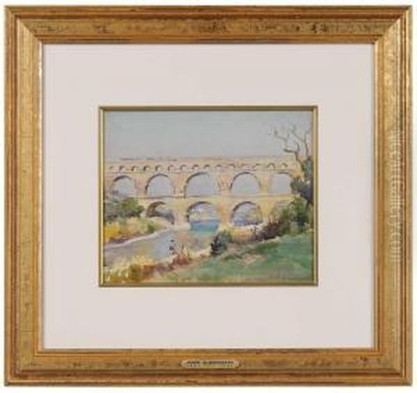 Roman Aqueduct, Pont Du Gard, France - view 1