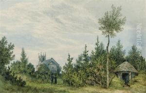 Four Views Of Needwood, Staffordshire by Sarah Woodward Price