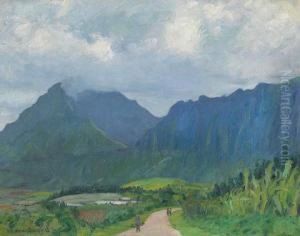 The Pali, Oahu by William Woodward
