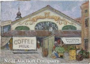 Poydrasmarket, Baronne St. by William Woodward