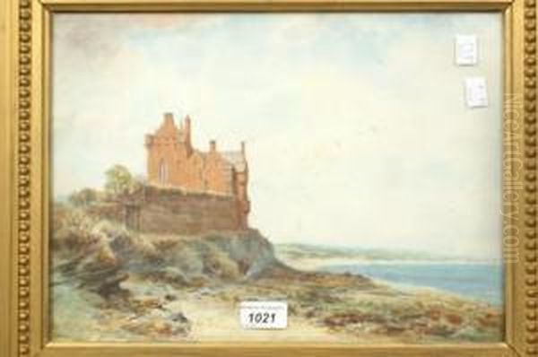 Ackergill Tower, Sinclair Bay - view 1