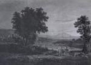 Jacob & Laban by William Woollett