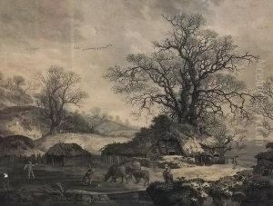 Pastoral Landscape by William Woollett