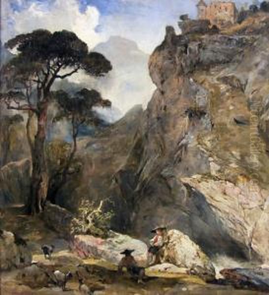 Tyrolean Mountain Landscape - view 1