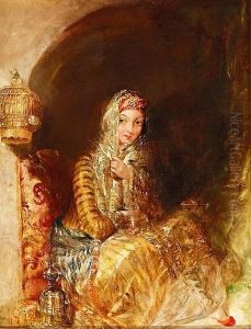 Una Odalisca by Thomas Woolner