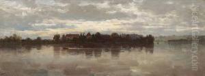 Blick Auf Die Herreninsel by Josef Wopfner