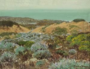 Sand Dunes Of San Francisco by Theodore Wores