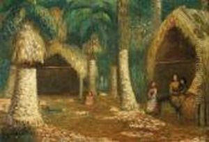 Village by Theodore Wores
