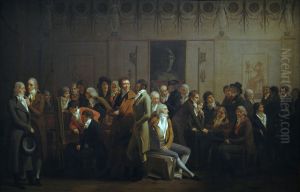 Meeting of Artists in Isabey's Studio 1798