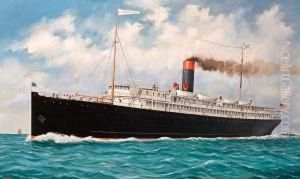The S.s. City Of St. Louis At Sea