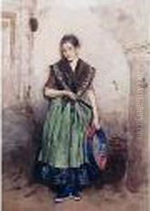 Figura Di Giovane Donna by Jules Worms