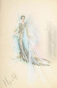 Wedding Dress Designs by Charles Frederick Worth