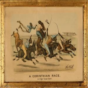 A Corinthian Race - A High Toned Start by Thomas B. Worth