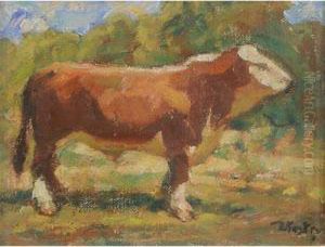 Mucca In Carnia by Carlo Wostry