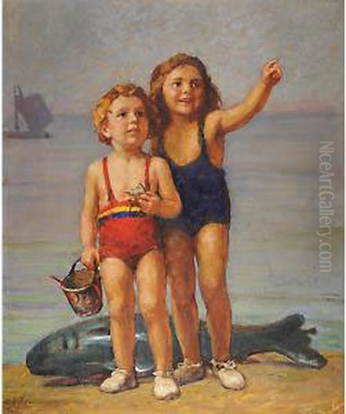Ragazzini Sulla Spiaggia - view 1