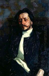 Portrait of Leonid Andreyev by Louis Leopold Boilly