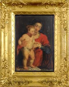 Mere Et Enfant by Ed Wouters