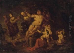 The Infant Bacchus by Frans Wouters