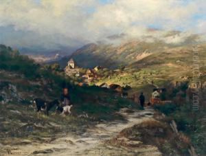"blick Auf Das Stadtchen Alba-canazei