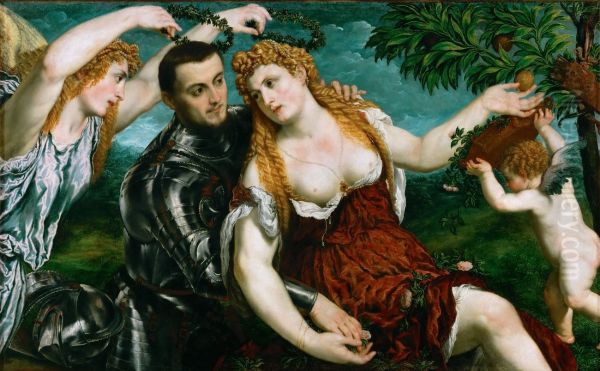 Allegory with Lovers 1550 - view 1