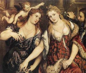 Allegory 1558-60 by Paris Bordone