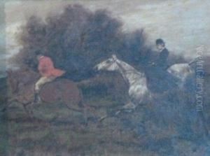 Hunting Scene by George Wright