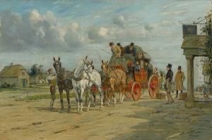 Getting Ready For The Run; Changing Horses