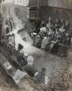 The Confirmation Of Princess Margaret Of Connaught by Henry Charles Seppings Wright
