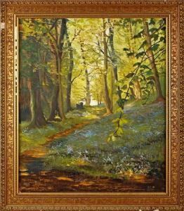 The Bluebell Woods by J. Wright