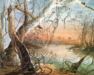 Confluence of the Fox River & the Wabash by Karl Bodmer