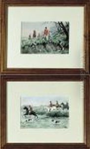 Scenes De Chasse A Courre by J. Wright