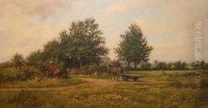 Farm Scene by James Wright