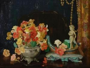 Still Life With Nasturtiums by James Wright