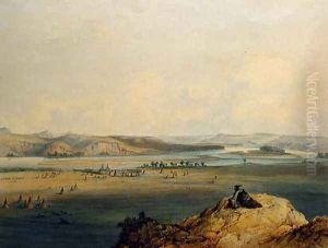 Fort pierce by Karl Bodmer