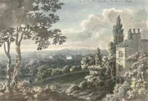 The Thames From The Star And Garter, Richmond Hill, Richmond by Thomas Wright Newark