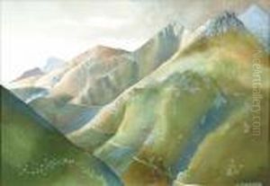 Mountainouslandscape by Walter Wright
