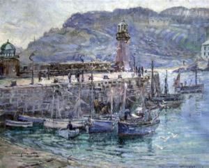 St Ives Harbour by Isabel Wrightson